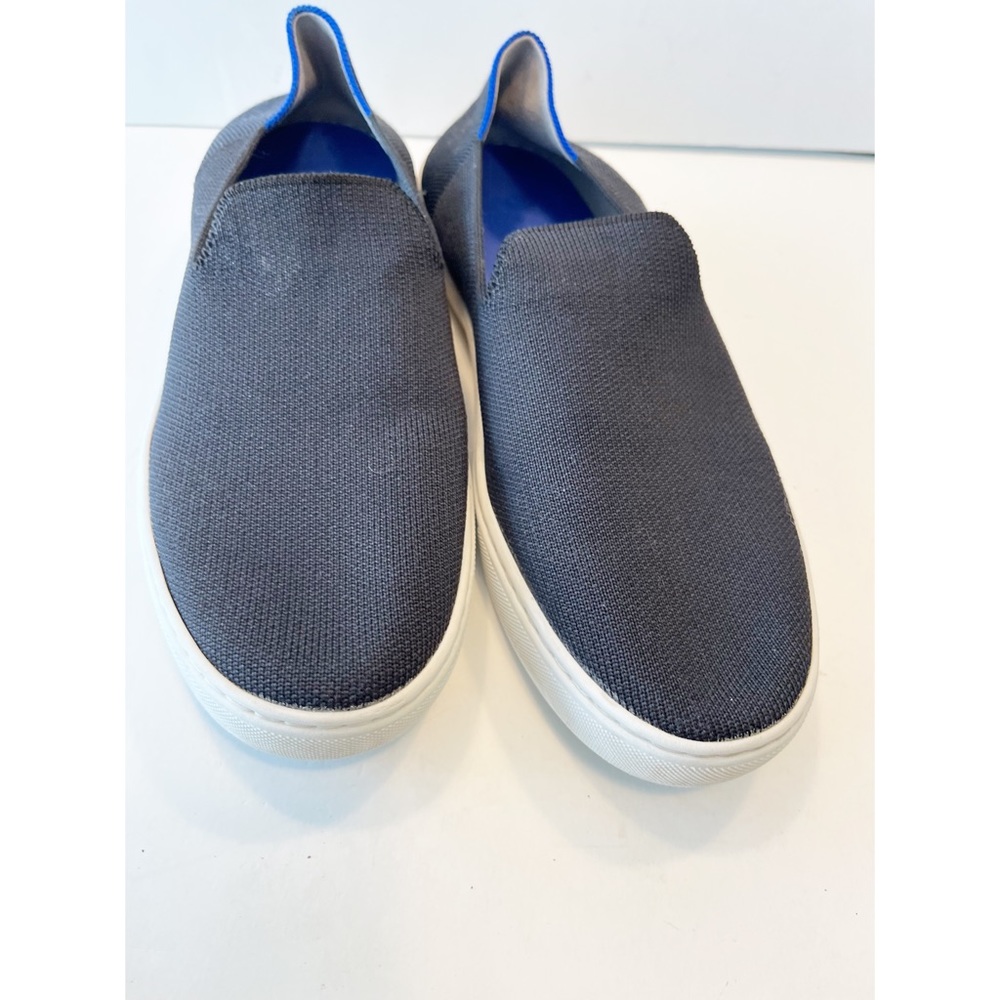 Rothy's Navy Blue Slip-On Low-Top Sneakers Women's Size W8.5